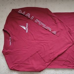 Boys Nautica Long Sleeve Top Sz 10/12 (M)